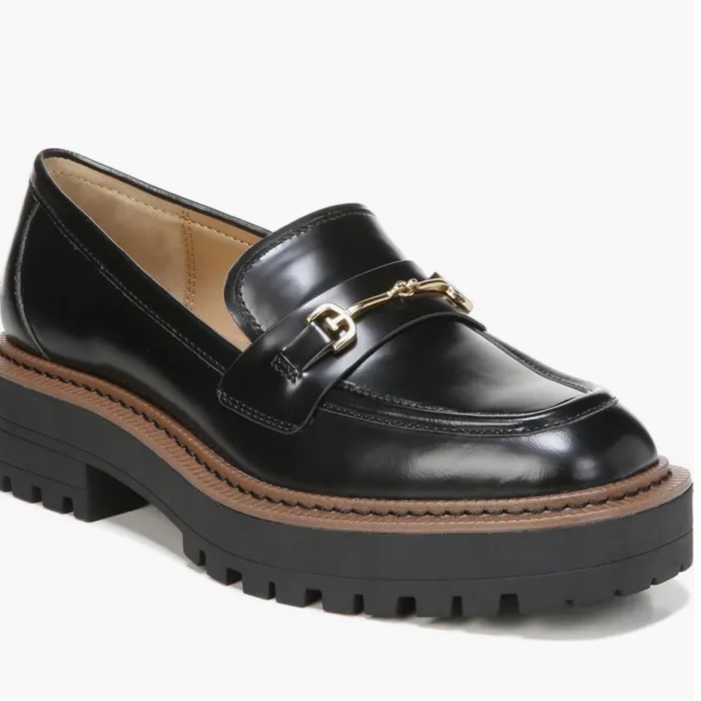 Sam Edelman platform lug sole loafer size 5.5